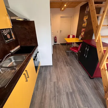 Rum i privatbostad Rennsteigscheune Steinbach am Wald