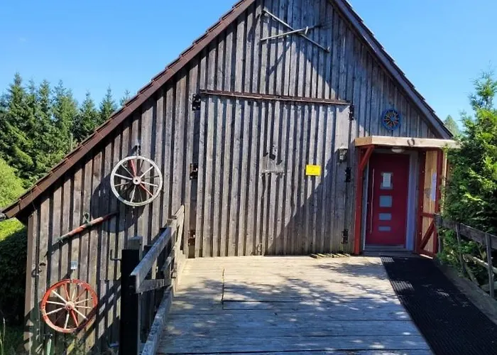 Rennsteigscheune Rum i privatbostad Steinbach am Wald